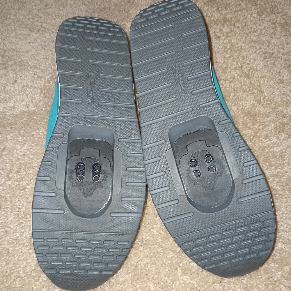 Shimano Teal Cycling Shoes SHIC300W E01 W‎ 7.2US 39EU